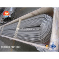 ASME SA213 TP347 trocador de calor U curva tubo